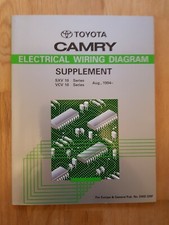 Toyota Camry Electrical Wiring Diagram Supplement Aug., 1994