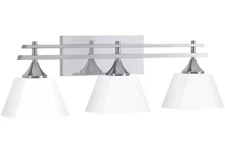 Park Harbor McBryde 3-Light Chrome Bath Vanity Light PHVL2233PC