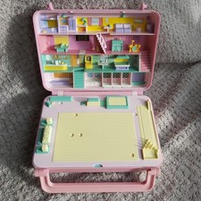 Vintage Polly Pocket -Bowling Alley Cassette Player 1989 
