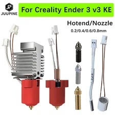 For Creality Ender3 V3 KE Extruder Hotend Nozzle Silicone Sock Heating Block Kit