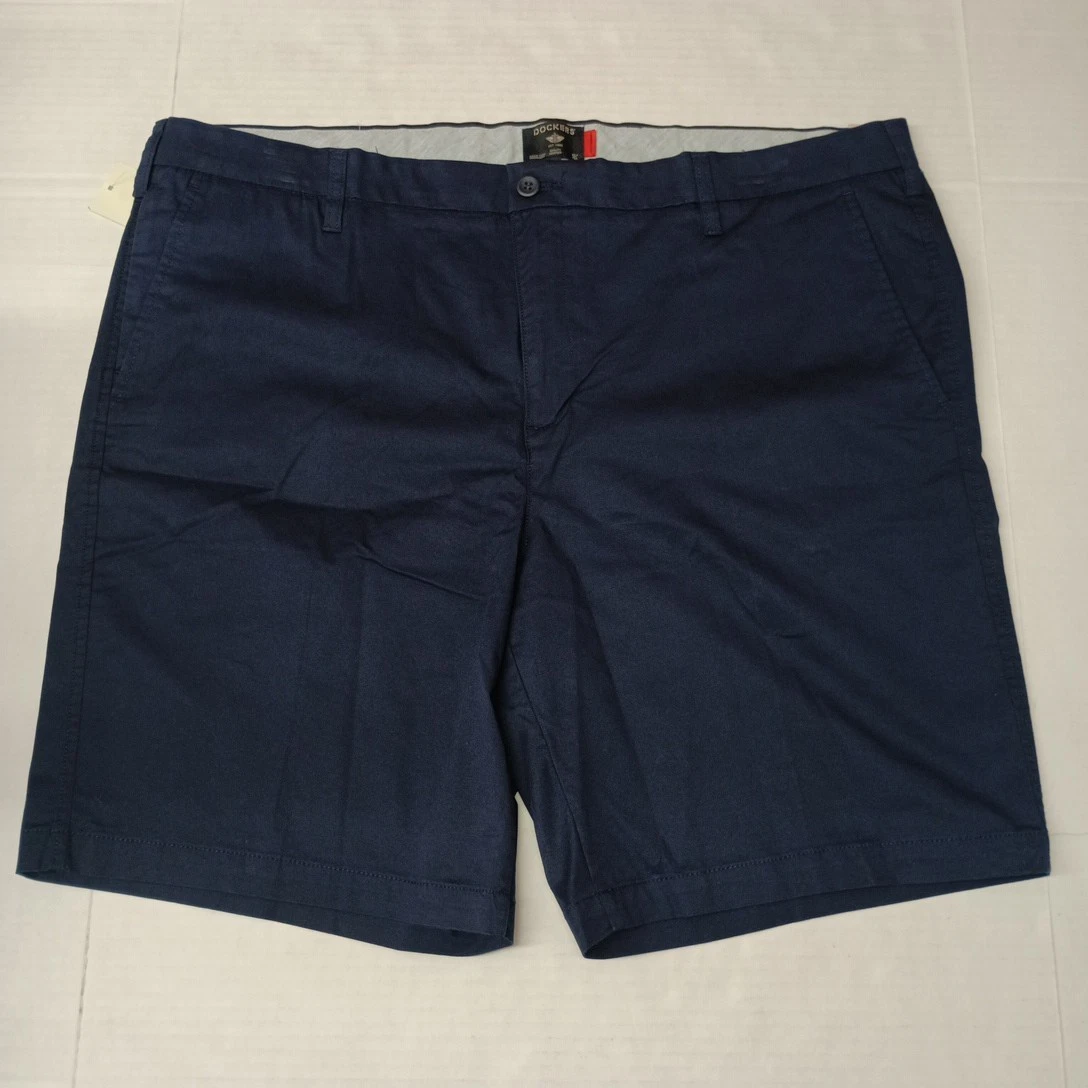 Short Dockers Homme 44 Bleu Chino Ultimate Short Supreme Flex Smart Stretch