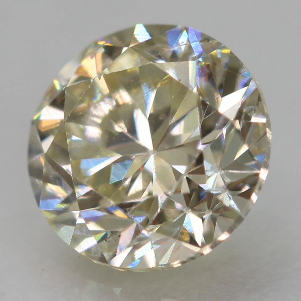 Diamante suelto natural brillante redondo mejorado certificado 0,51 quilates K VVS2 4,94 m Foto 2 de 4