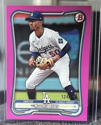 2026 Bowman #81 Mookie Betts Pink Numbered 124/175
