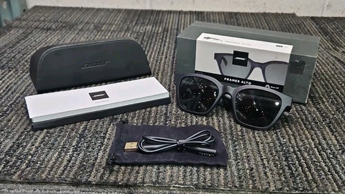 Bose BMD0007 Frames Alto Bluetooth AR Audio Sunglasses with Charger Cable - READ