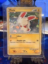 Plusle (Unleashed 36) - HGSS16 - Promotional PL/MP, English Pokemon HGSS Black S on eBay