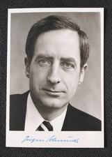 13155 Jürgen Schmude (verstorben) Autogrammkarte original signiert