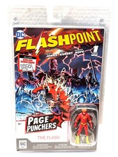 McFarlane Toys DC Page Punchers The Flash 3 Action Figure & Flashpoint New