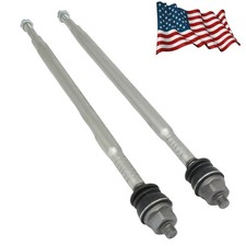 1Pair Front Inner Steering Tie Rods End For A...