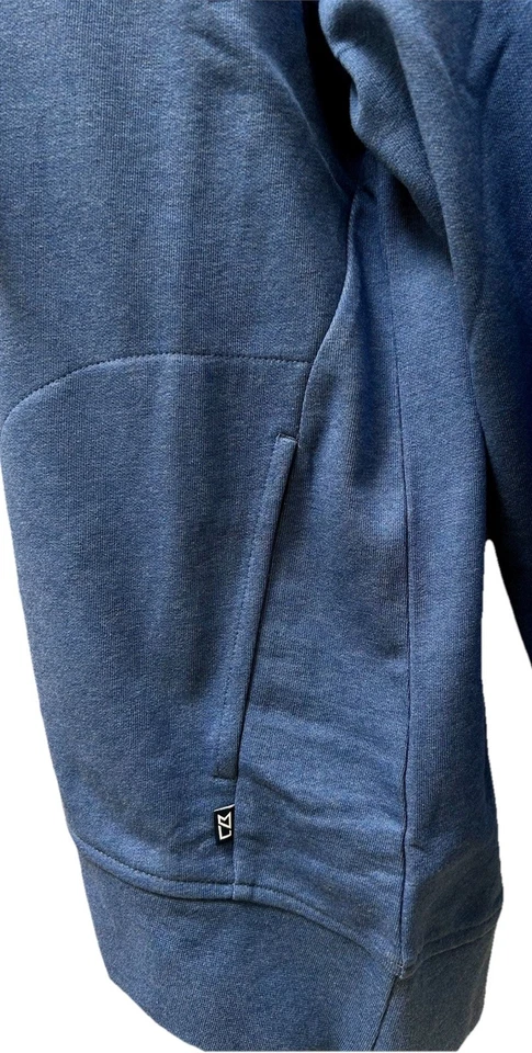 Cutter & Buck Saturday Cotton Blend Womens Funnel Neck Sweatshirt Med New - Image 3 of 4