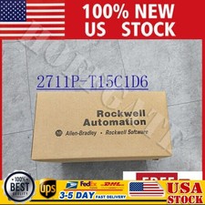 2711P-T15C1D6 New  Allen Bradley  2711PT15C1D6 PanelView Plus 1500 US Free Tax