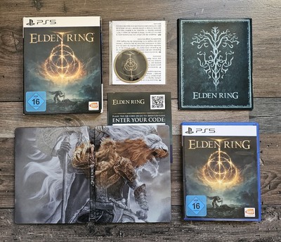 Elden Ring Limited Special Launch Edition + Collectors Edition Steelbook PS5