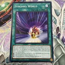 Synchro World DUNE-EN051 Duelist Nexus 1st Edition Yu-Gi-Oh TCG NP