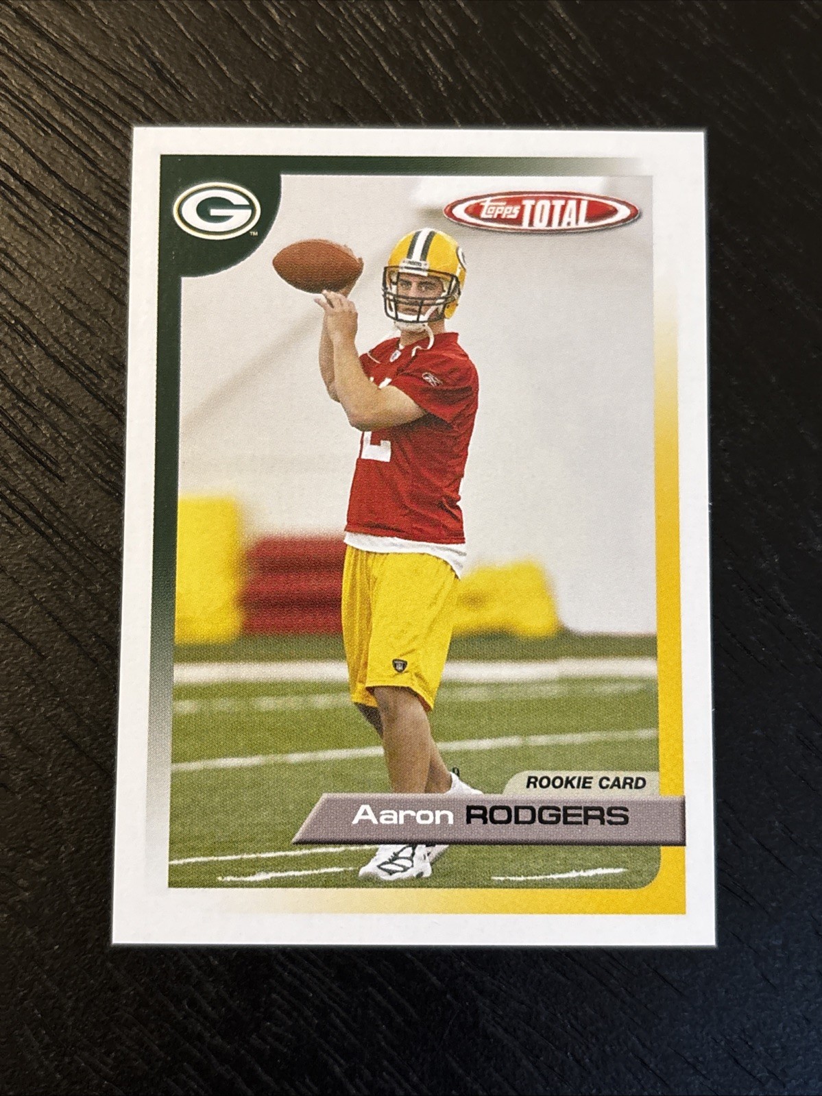 2005 Topps Total Aaron Rodgers #483 Green Bay Packers Rookie