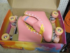 Impala Sidewalk Skates Rollerskates Quad Pink Yellow Mens 11 Womens 13 Box Rink