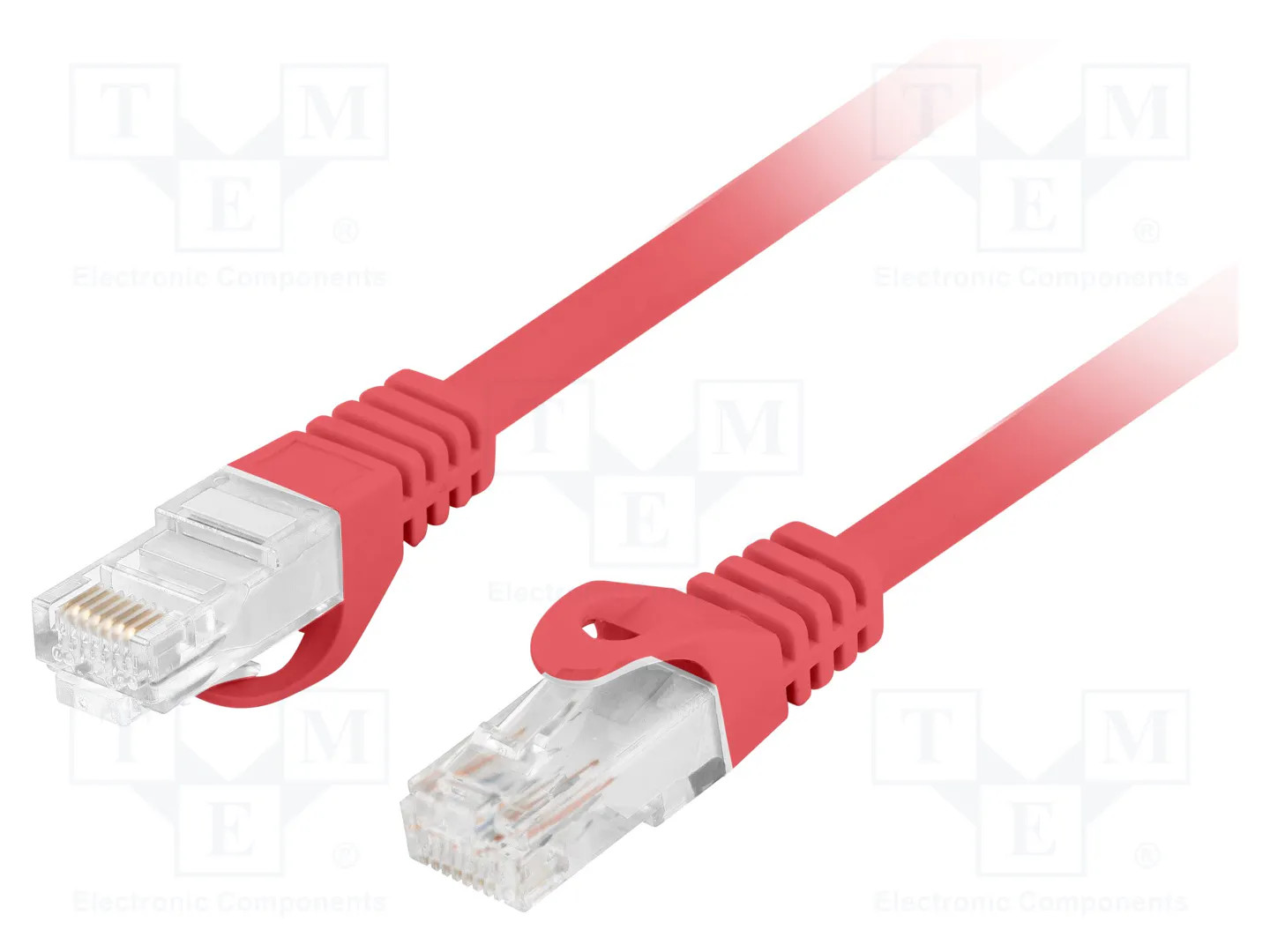 2 pcs LANBERG PCU6-10CU-0025-R Patch cord