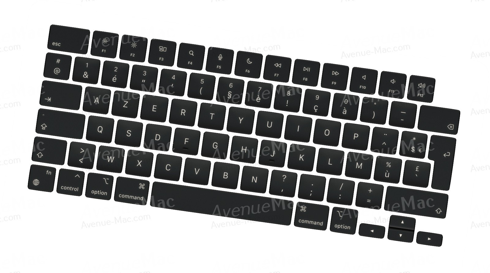 Kit touches clavier Macbook Pro 14 pour télétravail et réparation nomade A2779 A3112