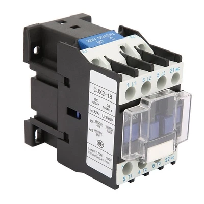 CJX2-1801 High Sensitivity Industrial Electric AC Contactor 220V 18A