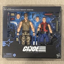 G.I. Joe Classified Series 173 Sgt.Slaughter & Felix Mercer Stratton Figure Set