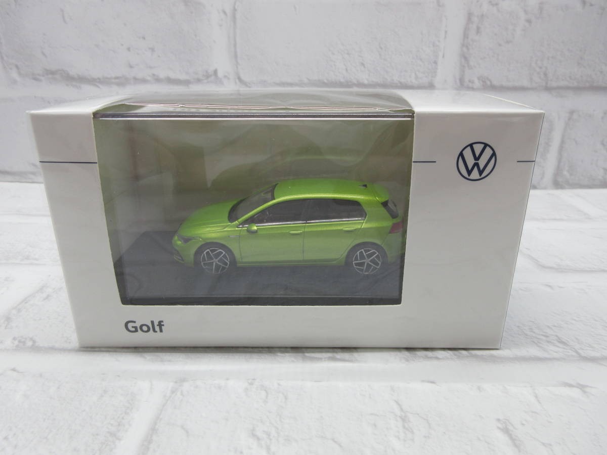 ゴルフ 8 ライムイエロー 1/43 ミニカー Minicar 1/43 Volkswagen Golf 8 Golfviii Lime Yellow Metallic