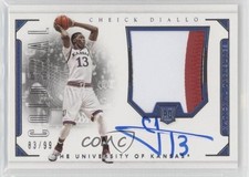 2016 Panini National Treasures Collegiate 83/99 Cheick Diallo #124 Auto 6ns