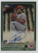 2015 Topps Chrome Rookie Green Refractor 27/99 Daniel Corcino #AR-DC Auto 19bs
