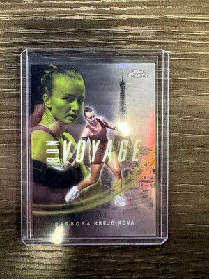 2025 Topps Chrome Bon Voyage Barbora Krejcikova #BVE-13