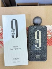 Afnan 9PM Night Out   Tester New Release   100 Authentic   Full Size Bottle