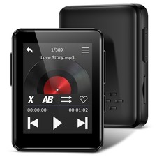 1.8 inch MP3 Player with Bluetooth, 32GB Digital Music Player for Kids, Porta...