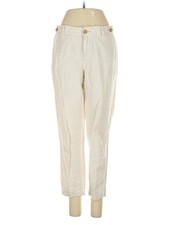 Banana Republic Factory Store Women Ivory Linen Pants 2