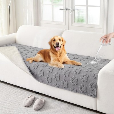 Waterproof Couch Cover for Dogs Non-Slip Pet Couch Covers for Sectional Sofa,...