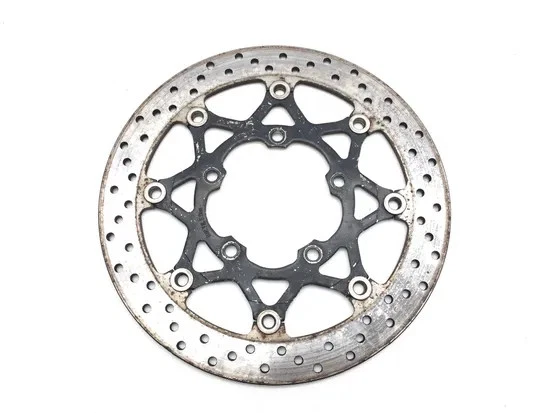 Conjunto de rotores de disco de freio dianteiro esquerdo direito 2007 Suzuki GSXR600 3331 - Imagem 4 de 4