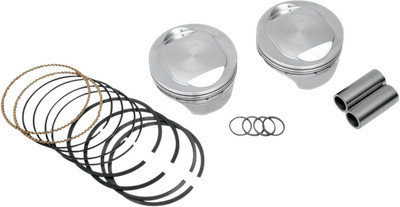 KB PERFORMANCE Piston Kit - For 3.875'' Standard - 10.0:1 CR - 103'' Twin Cam |