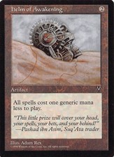MTG Helm of Awakening U Visions Normal LP