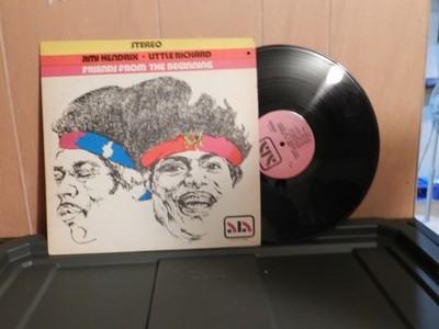 Jimi Hendrix / Little Richard Friends From The Beginnining LP on ALA 1972 VG+VG+