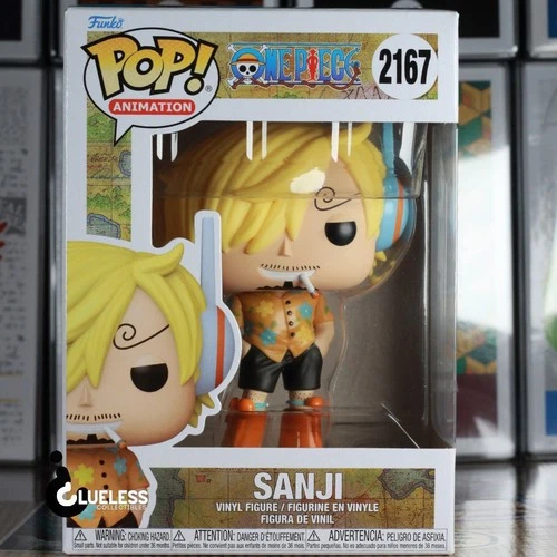 Funko Pop! One Piece Sanji #2167 And Pop Protector
