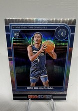 2024-25 Panini Nba Hoops - Rookies Rob Dillingham #238 Premium Silver Prizm (RC)