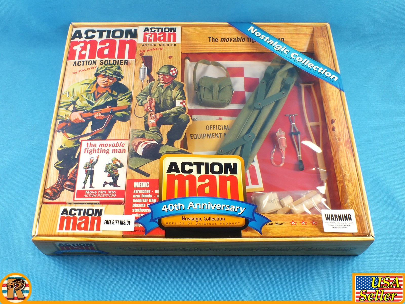 Action Man 40th - Action Soldier Medic Set AM013 *READ* -1/6