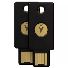 Yubico - YubiKey 5 NFC - Two-Factor authentication (2FA) Security Key, Connec...