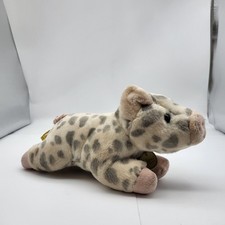 Miyoni Aurora Spotted Pig Piglet Plush Farm Stuffed Animal Piggy Plush lovey