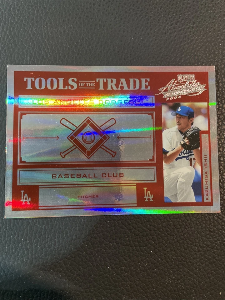 2004 Absolute Memorabilia - Trade Kazuhisa Ishii #TT-76 Spectrum Red /. 036/100 - Image 2 of 4