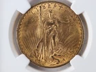 NobleSpirit Lovely 1908 No Motto $20 GOLD Double Eagle NGC MS64