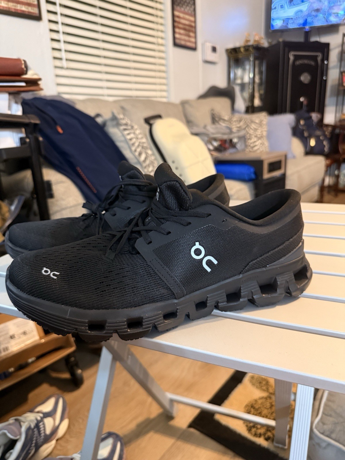 Size 11 - ON Cloud X 4 Black Eclipse - image 3