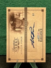 Hunter Pence 2007 TRISTAR Elegance - Signature Marks #SM-HP (AU, RC)