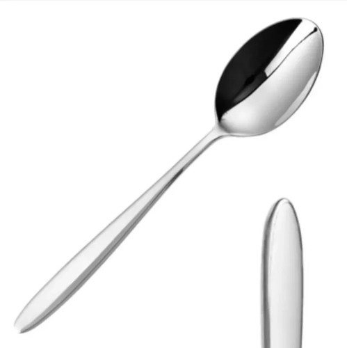 Small Dessert Spoons Plain Stainless Steel Strong Various Quantities Cheapest - Picture 3 of 3