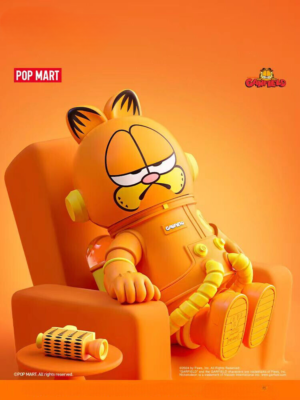 【完売品】 molly 400% フィギュア ガーフィールド タイプA 2024 POPMART MEGA SPACE MOLLY 400% Garfield Action Figure