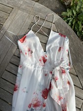 White Maxi Dress Size S