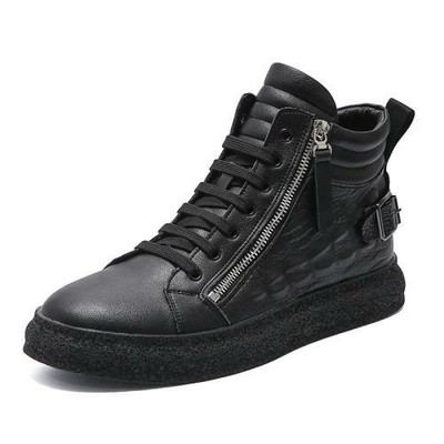 flat xl platform shoes with buckles
