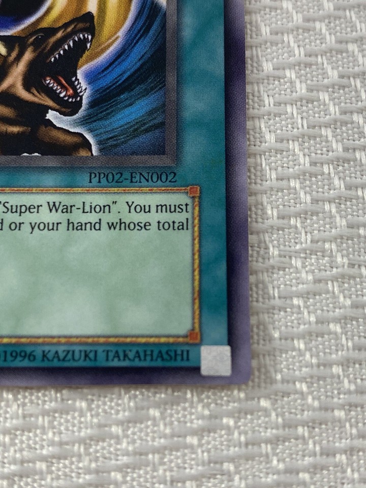 YUGIOH! WARLION RITUAL PP02EN002 SUPER RARE! VERY HARD TO FIND! eBay