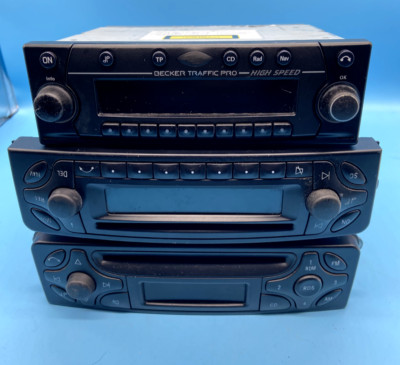 #SE4213#Konvolut Becker Trafic Pro Audio 10 und 30 Oldtimer Youngtimer Autoradio