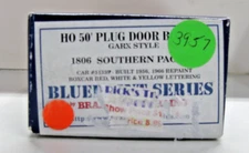 HO BRANCHLINE TRAINS BLUEPRINT SERIES 50' PLUG DOOR BOXCAR SOUTHER PACIFIC KIT